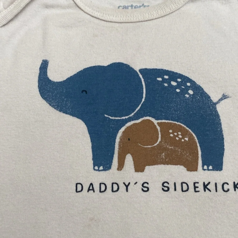 NWOT & EUC Carters Baby Elephant Safari Hoodie Jogger Matching set